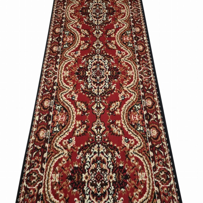 Chodnik na metry Wiosna Bordo szer. 70 cm