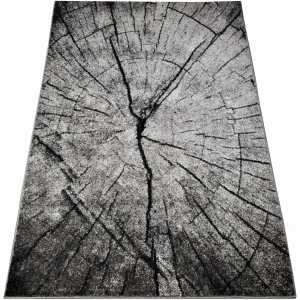Dywan Nowoczesny Weltom - Pień drzewa SZARY