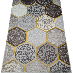 Dywan sznurkowy FLOW - Balta 27212255 Plastry miodu