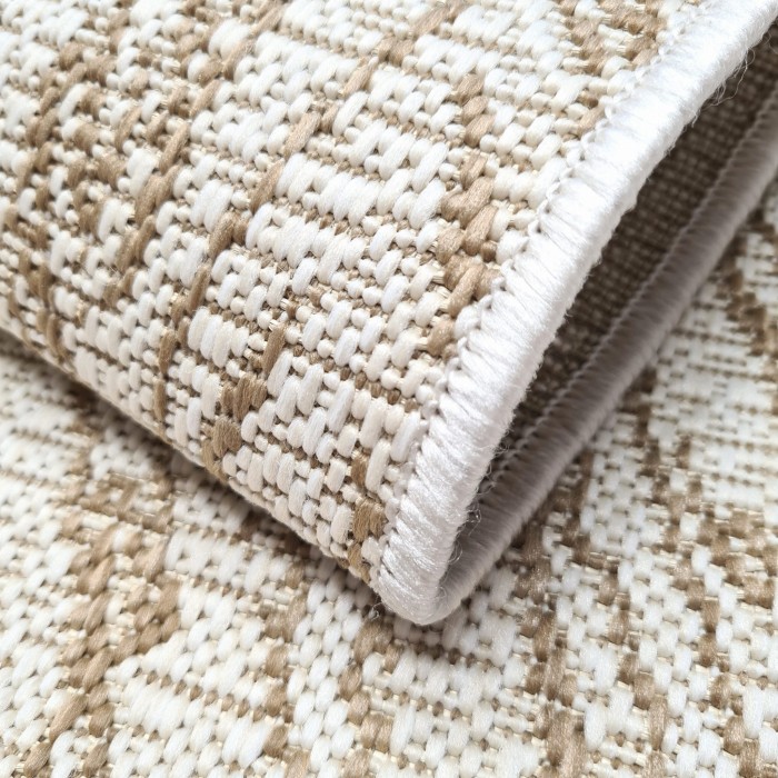 Dywan sznurkowy NATURA - Balta 48978256 Liście Białe #3