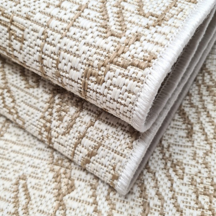 Dywan sznurkowy NATURA - Balta 48978256 Liście Białe #4