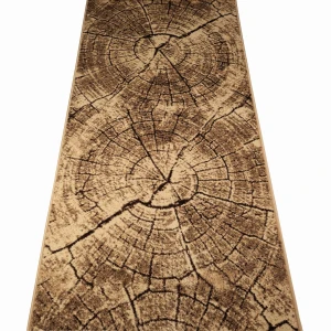 Chodnik do przedpokoju Pień Brązowy szer. 80 cm