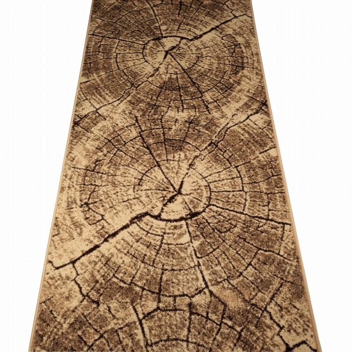 Chodnik do przedpokoju Pień Brązowy szer. 80 cm