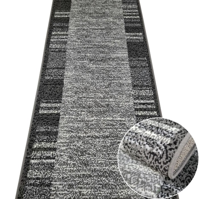 Chodnik dywanowy, szary Solar szer. 70 cm  #1