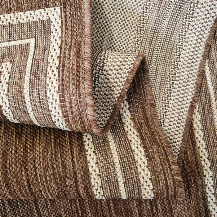 Dywan sznurkowy SIZAL - Balta 3374087 Ramka Coffee #4