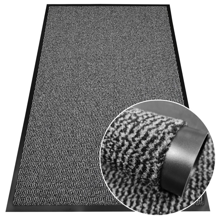 Wycieraczka do biura 120x180 Leyla Szara