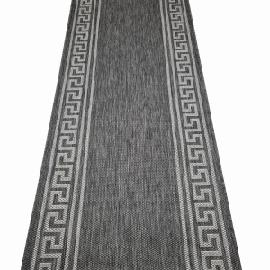 Chodnik sznurkowy Szary Grek szer. 100 cm