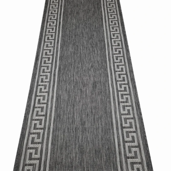 Chodnik sznurkowy Szary Grek szer. 100 cm