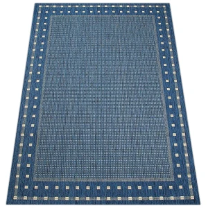 Dywan sznurkowy SIZAL - Balta 4840033 Kropki Niebieskie