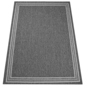 Dywan sznurkowy SIZAL - Balta 3374092 Ramka Szara
