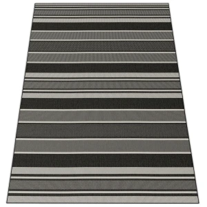 Dywan sznurkowy SIZAL - Balta 48118690 Pasy Czarne