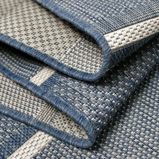 Dywan sznurkowy SIZAL - Balta 48118591 Pasy Niebieskie #3