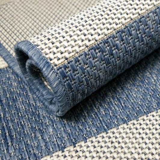 Dywan sznurkowy SIZAL - Balta 48118591 Pasy Niebieskie #2