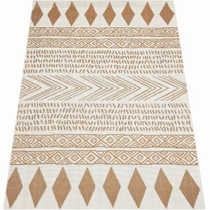 Dywan sznurkowy z recyklingu RE - Balta 28302062 Aztecki Rudy
