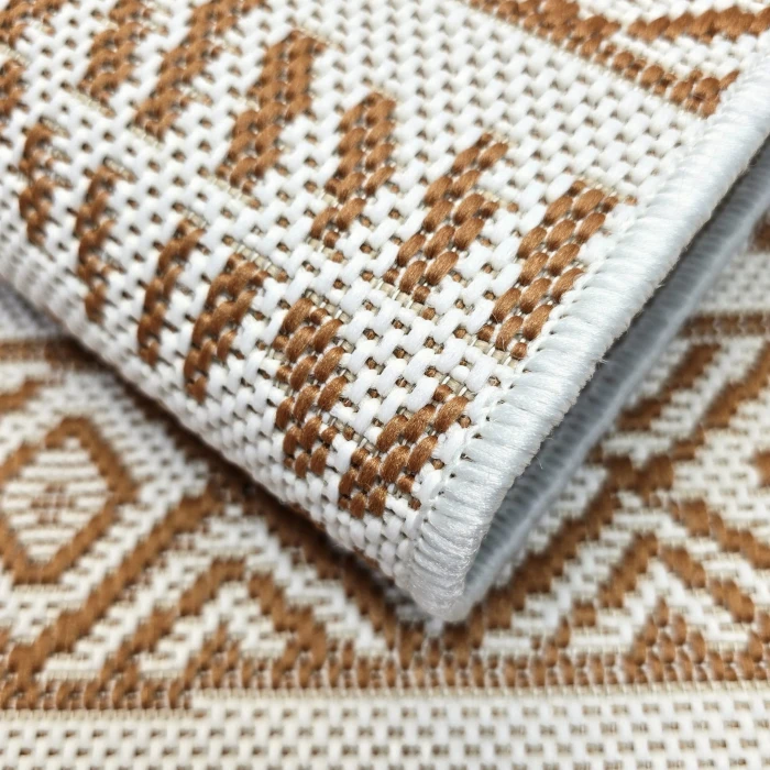 Dywan sznurkowy z recyklingu RE - Balta 28302062 Aztecki Rudy #5