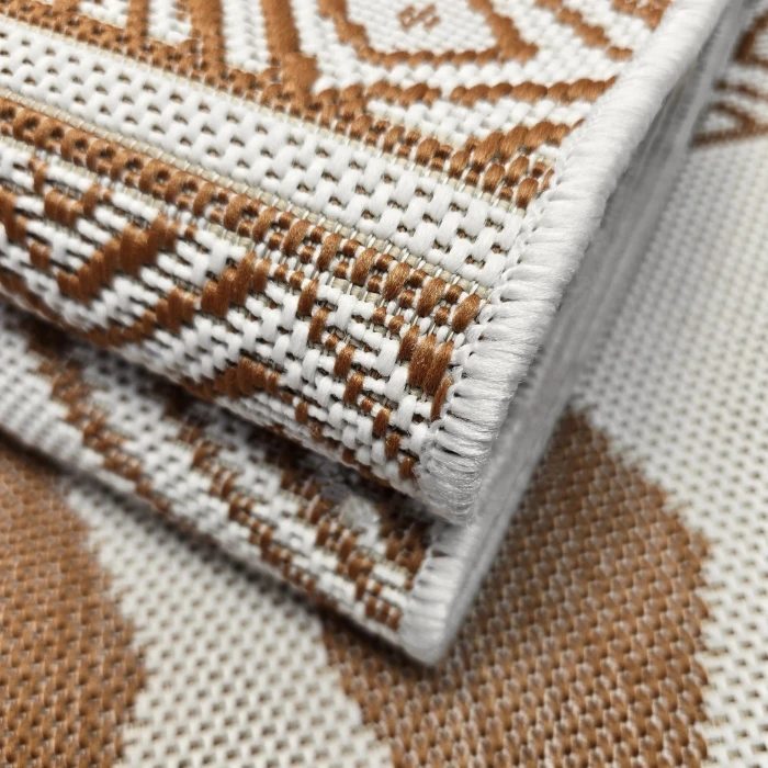 Dywan sznurkowy z recyklingu RE - Balta 28302062 Aztecki Rudy #7