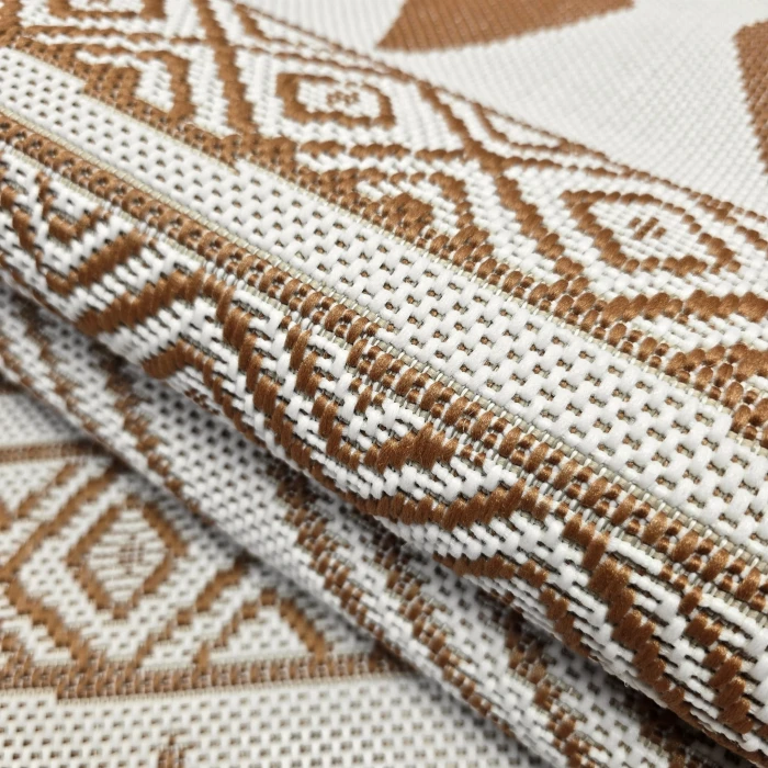 Dywan sznurkowy z recyklingu RE - Balta 28302062 Aztecki Rudy #8