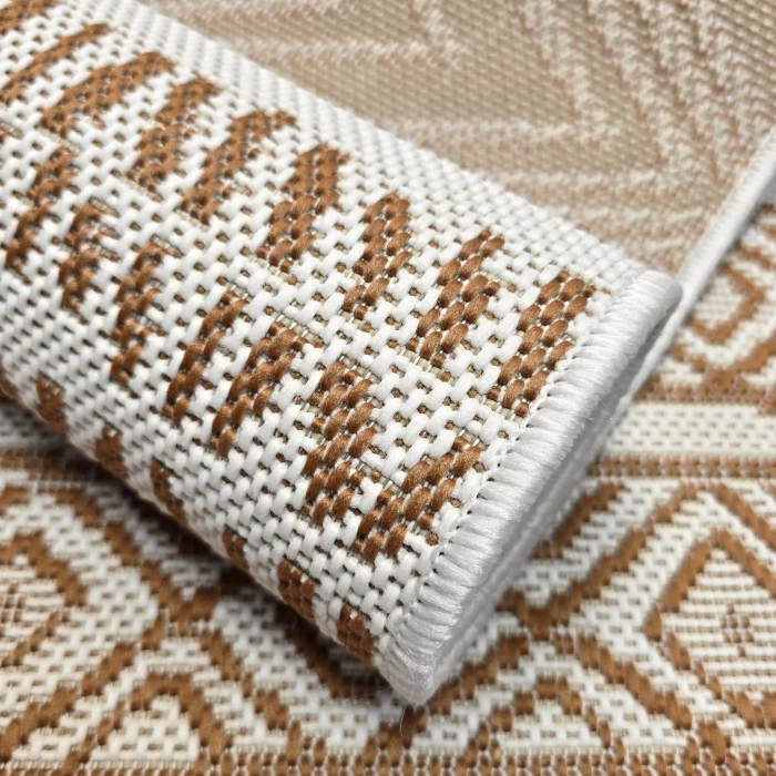 Dywan sznurkowy z recyklingu RE - Balta 28302062 Aztecki Rudy #3