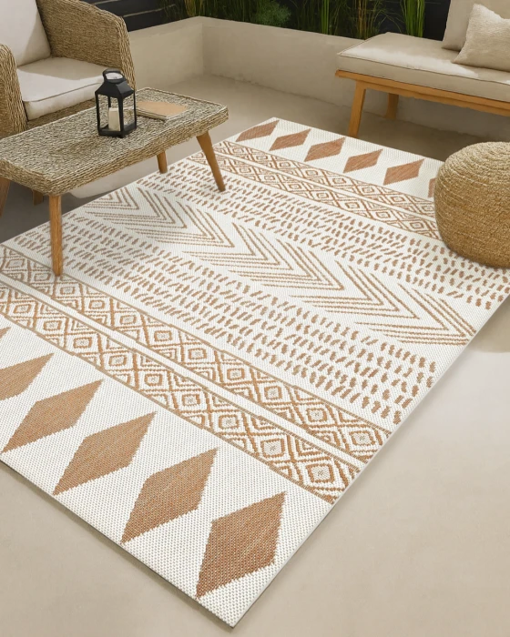 Dywan sznurkowy z recyklingu RE - Balta 28302062 Aztecki Rudy #2