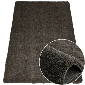 Wycieraczka pod drzwi Princess 80x120 brązowa