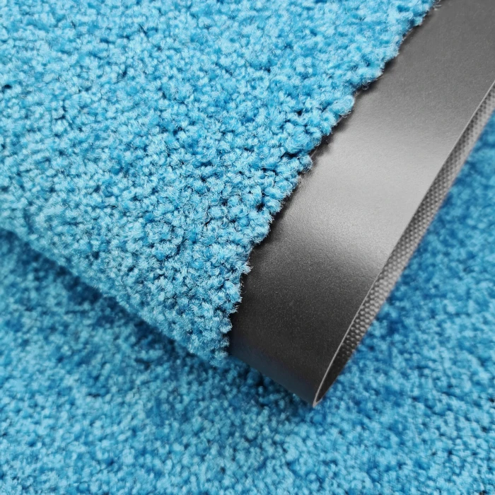 Gruba wycieraczka pod drzwi 60x80 Continental błękitna #4