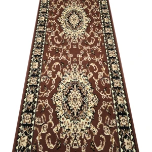 Chodnik dywanowy brązowy Markiz tradycyjny 70 cm