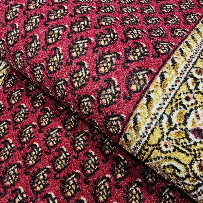 Chodnik podgumowany czerwony Inca bordo 67 cm #6