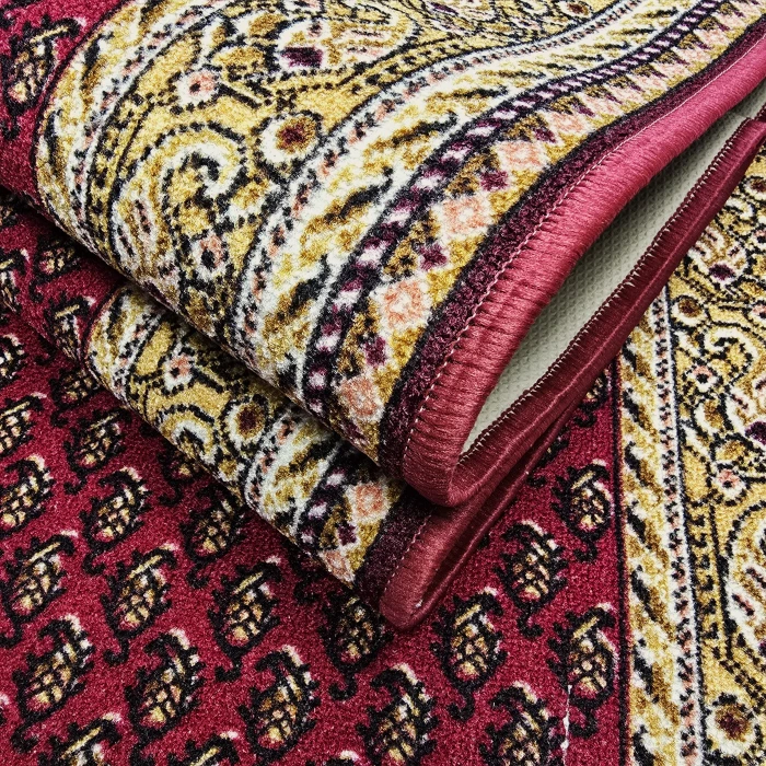 Chodnik podgumowany czerwony Inca bordo 67 cm #5