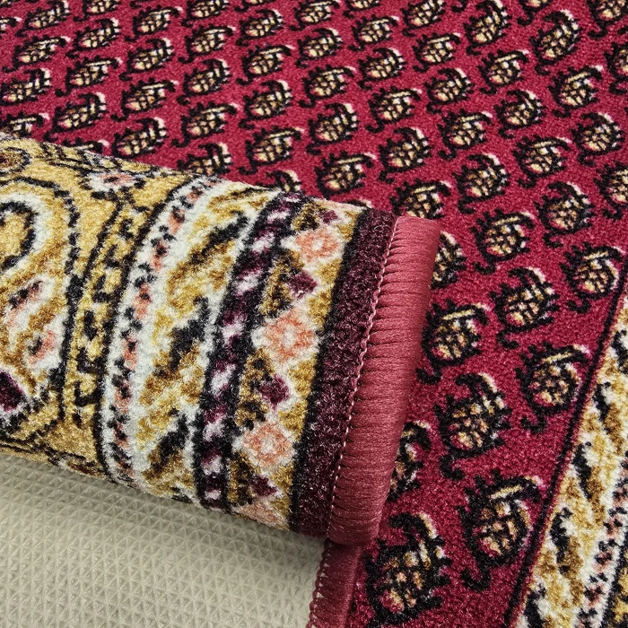 Chodnik podgumowany czerwony Inca bordo 67 cm #3
