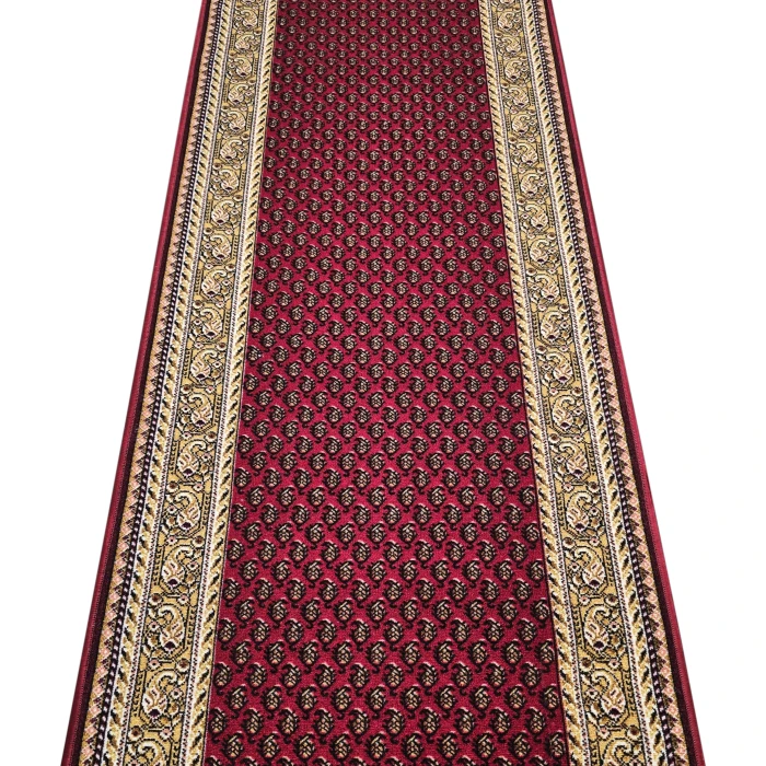 Chodnik do kościoła czerwony podgumowany Inca bordo 100 cm #1