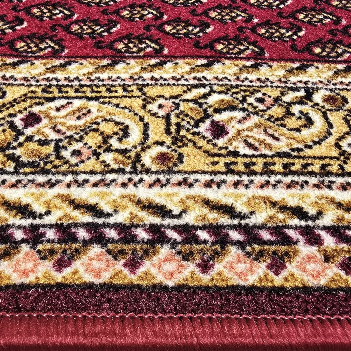 Chodnik do kościoła czerwony podgumowany Inca bordo 100 cm #9