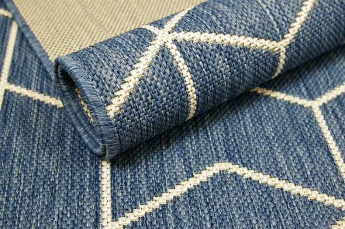 Dywan Romby Niebieskie #2