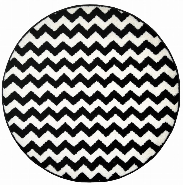 Dywan Belos Koło - Czarny