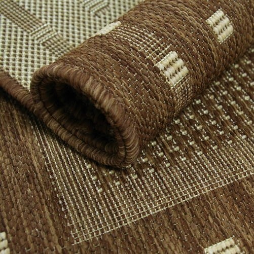 Dywan sznurkowy SIZAL - Balta 4840087 Kropki Coffee #2